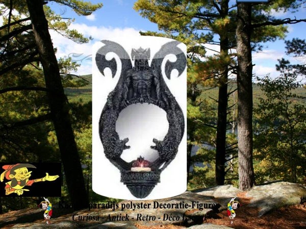 SPIEGEL MET 2 WOLF polyester résine 70 CM