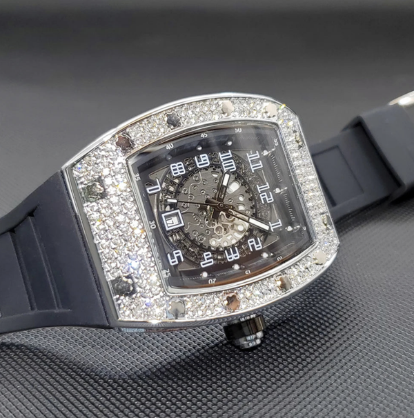 RM Iced Out Watch
