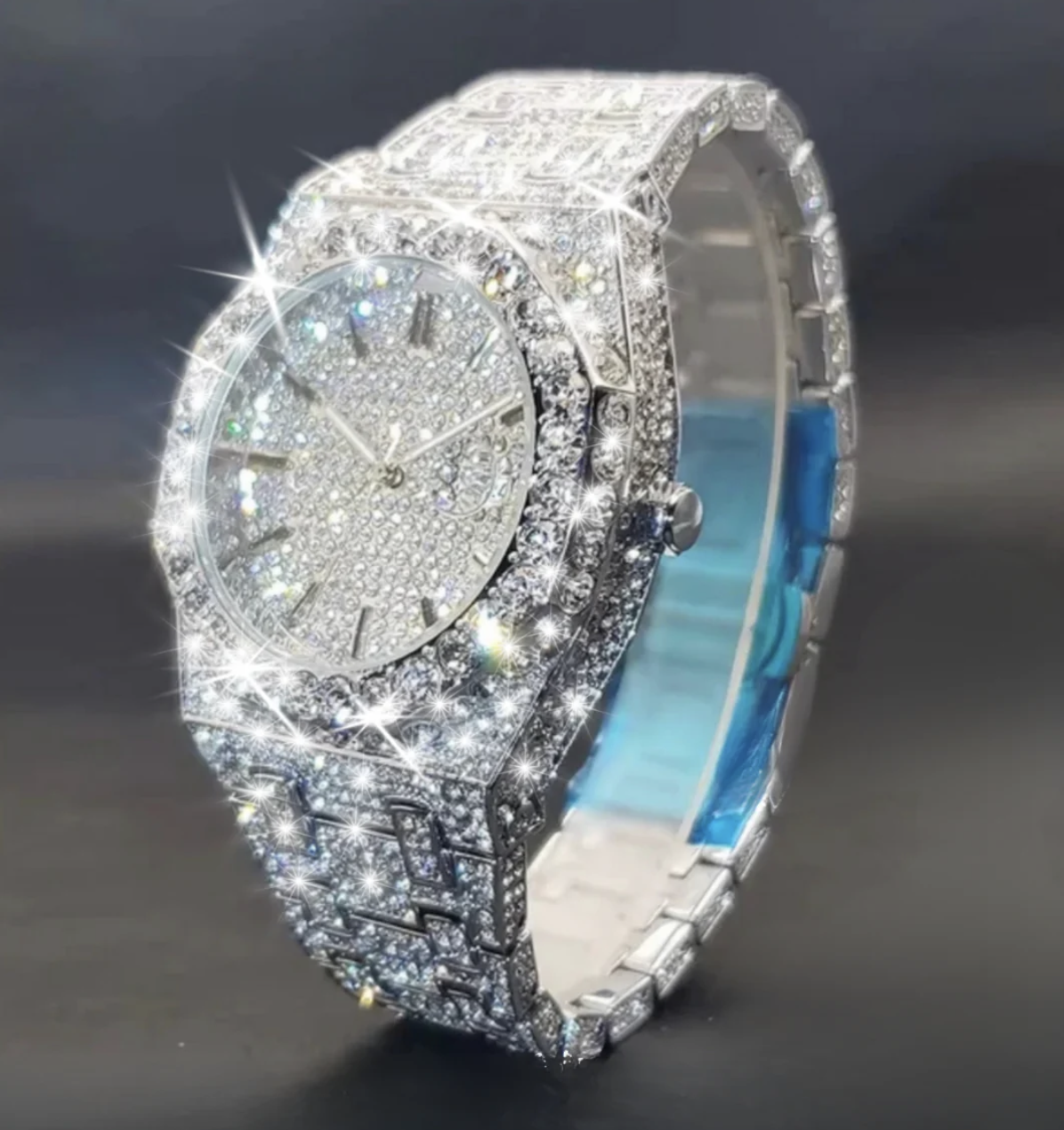 Royal Iced Out Watch