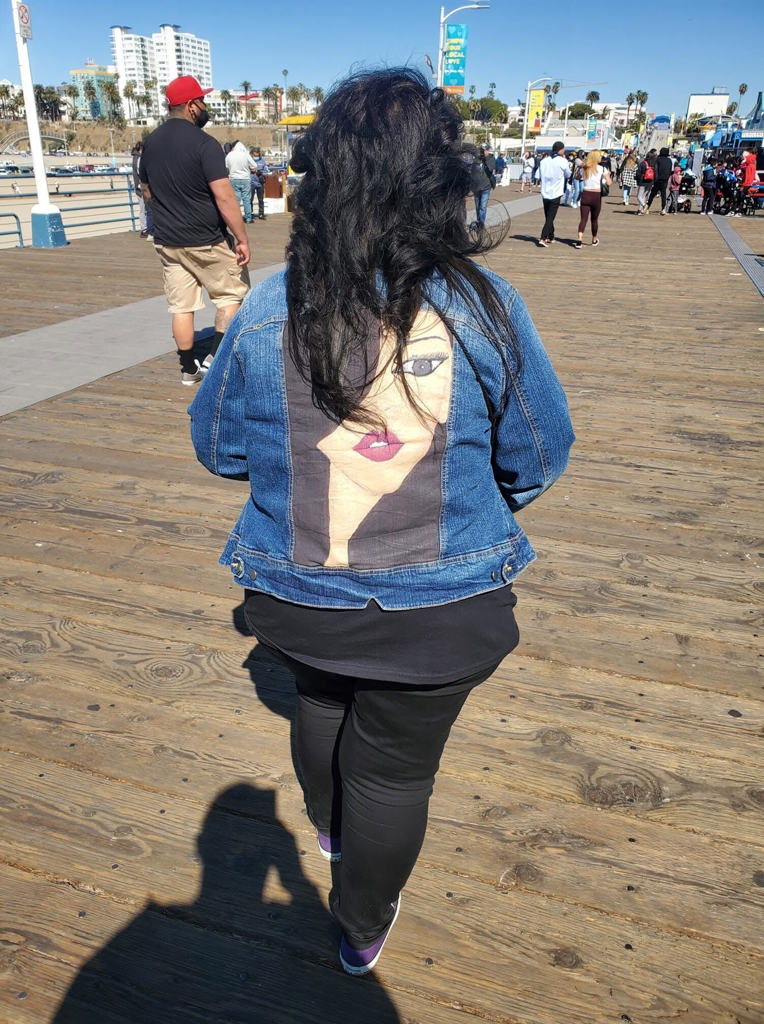 Hand Painted Jean Jacket