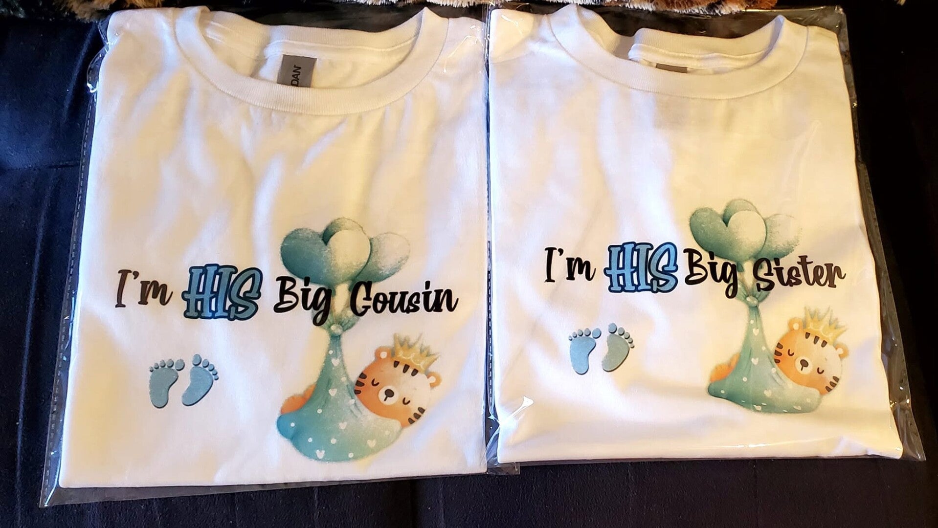Gender Reveal Custom T-shirts