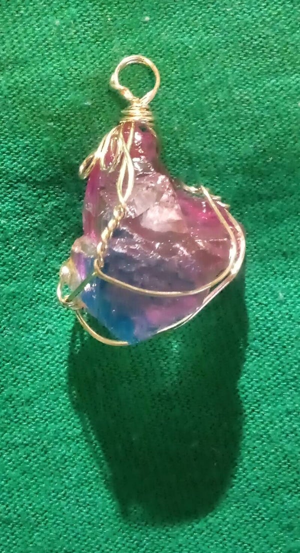 Rainbow Stone Necklace