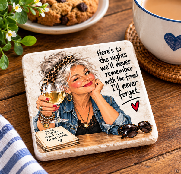 Friendship Marble Coaster – Nights We’ll Never Remember