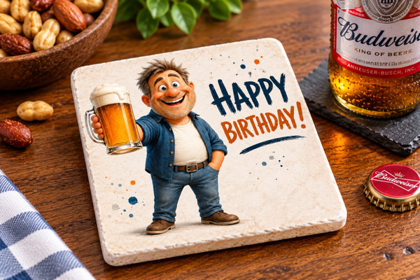Birthday Coaster Happy Birthday