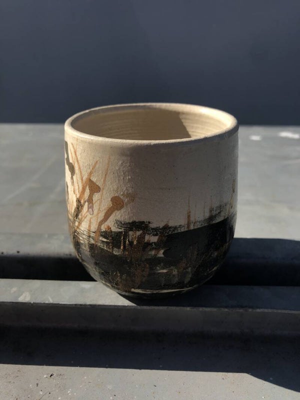Stoneware cup