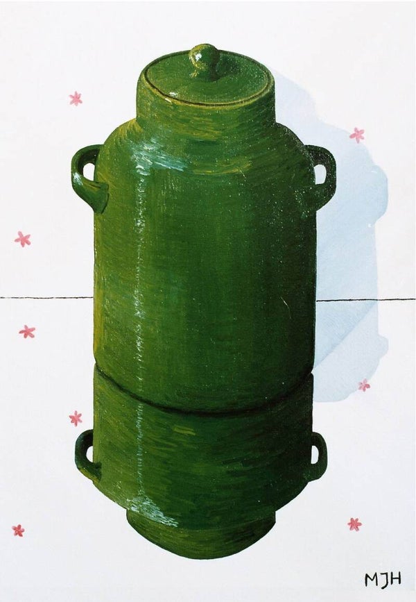 Groene kruik
