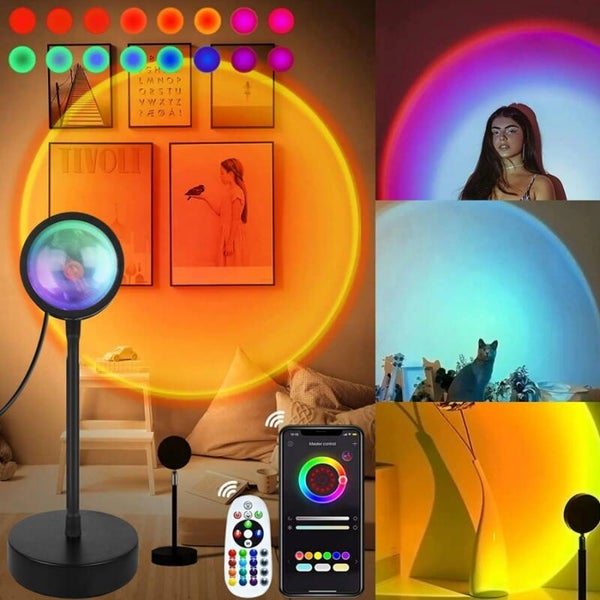 Lampe LED ambiance multicolore