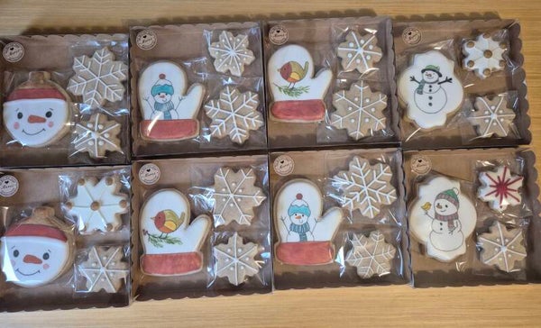 Coffret de Noël : Sablés peints