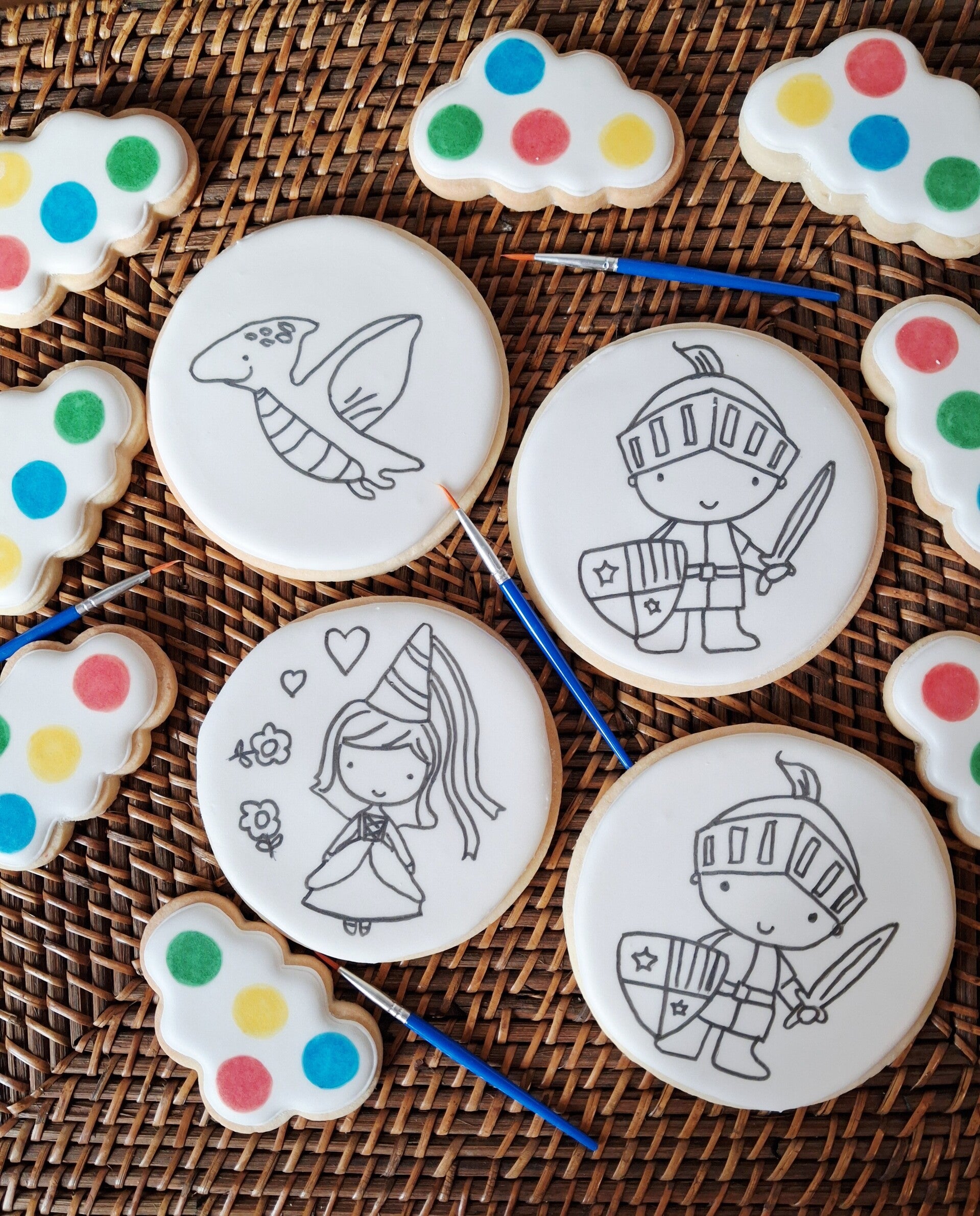 Kit Biscuit à peindre