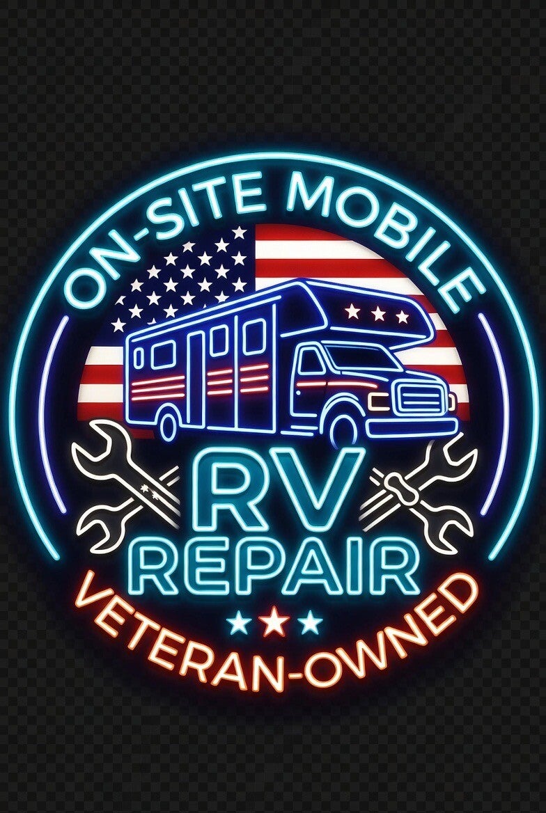 On-site mobile rv repair logo