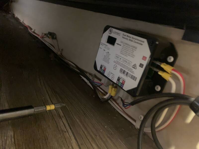 RV Slide-room controller install
