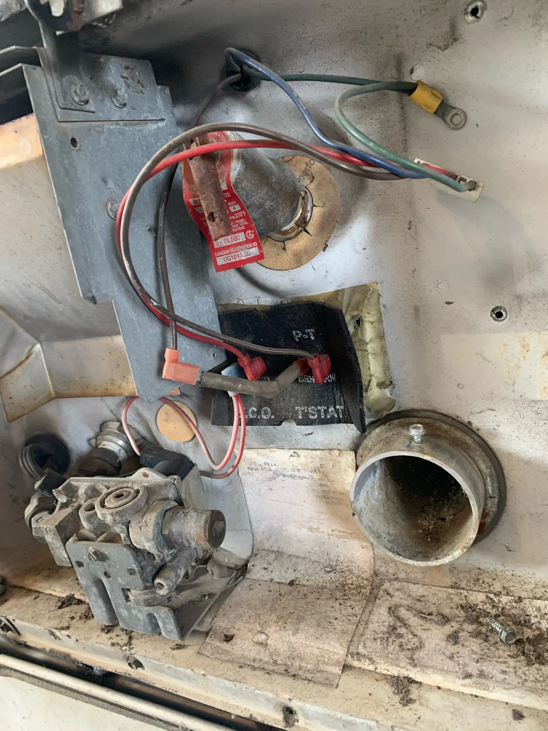 Suburban RV water heater repair service Central Valley