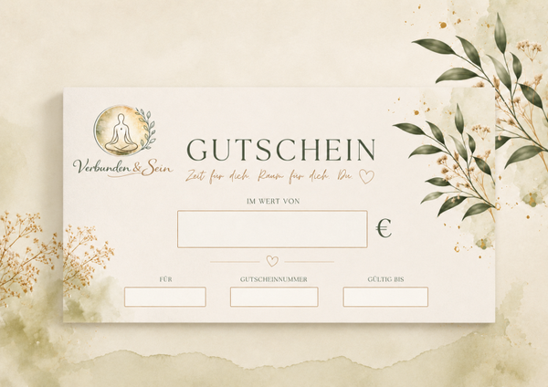 Gutschein von Verbunden & Sein 100€