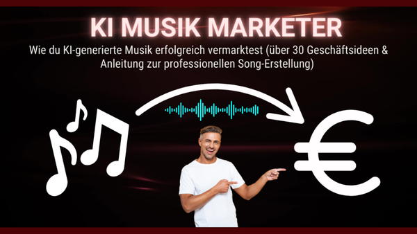 KI Musik Marketer Ein Kurs für Einsteiger und Fortgeschrittene!