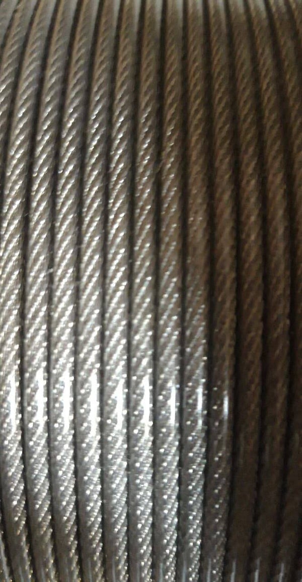 KABEL RVS MET PVC DIAMETER  1 / 1,5 MM - 250 M