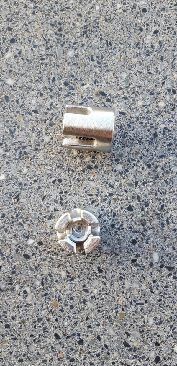 KABELKLEM RVS VOOR GEKRUISTE KABELS