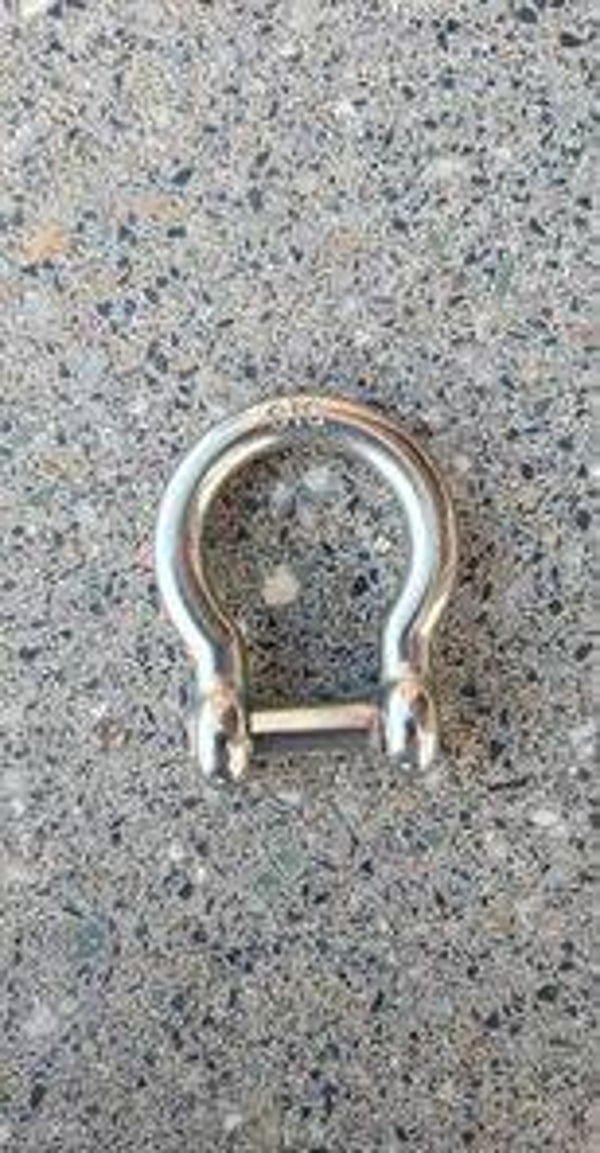 H - SLUITING RVS MET VERZONKEN BOUT 12 MM