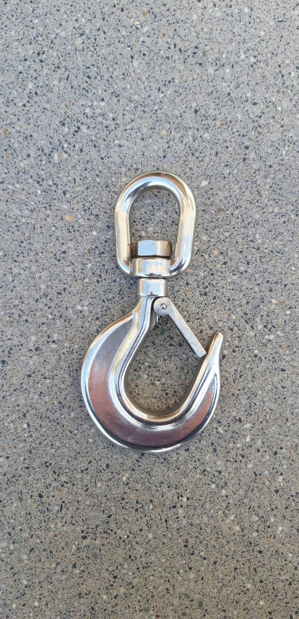 HAAK MET WARTEL RVS 193MM