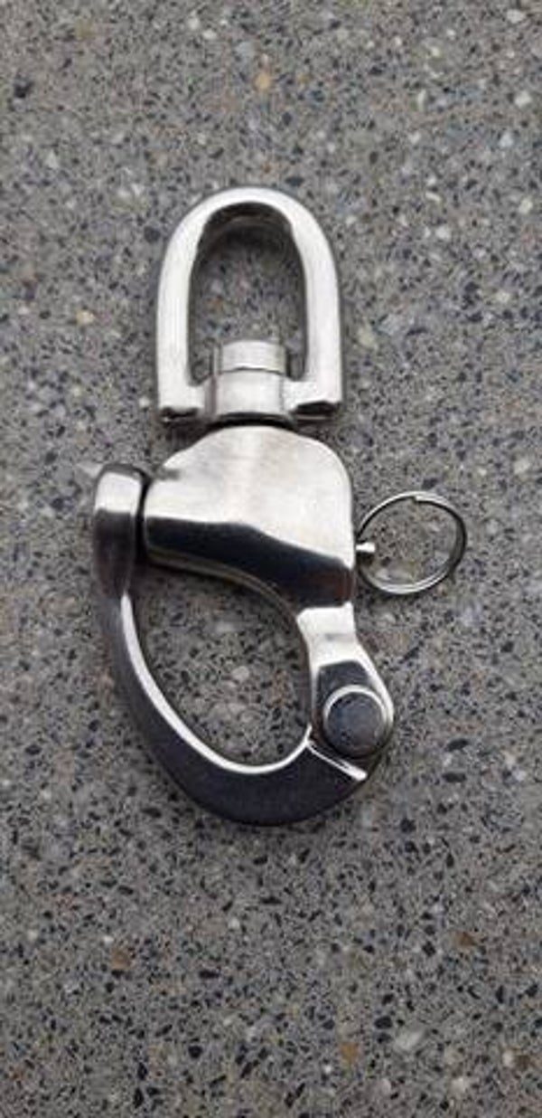 KLEPLEUVER RVS MET WARTELOOG 70 MM