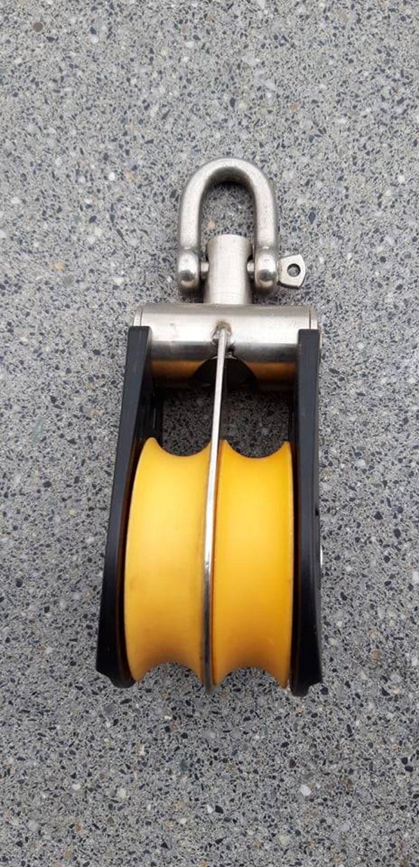 BLOK OFFSHORE 2-SCHIJFS - 20 MM