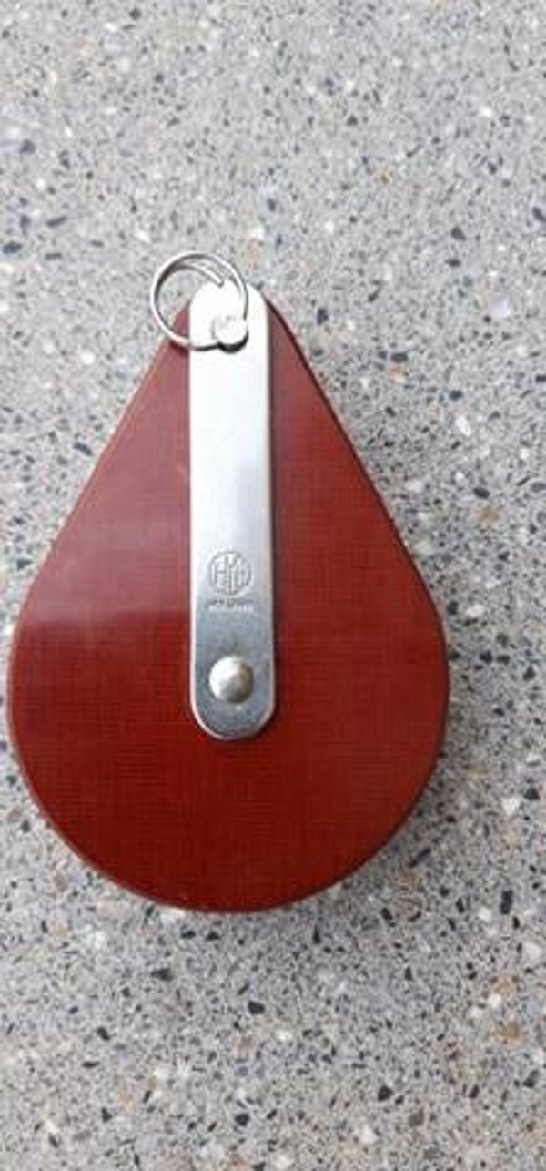 KABELBLOK 1-SCHIJFS VOOR KABEL 8MM