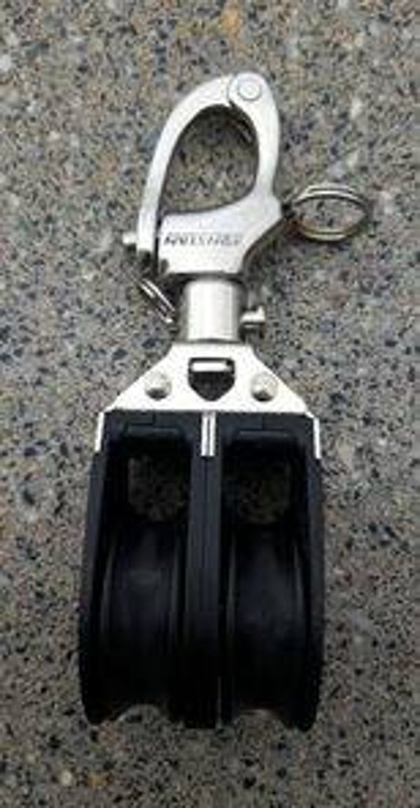 BLOK 2-SCHIJFS MET SNAPSLUITING SERIE 40 - 10MM GELAGERD