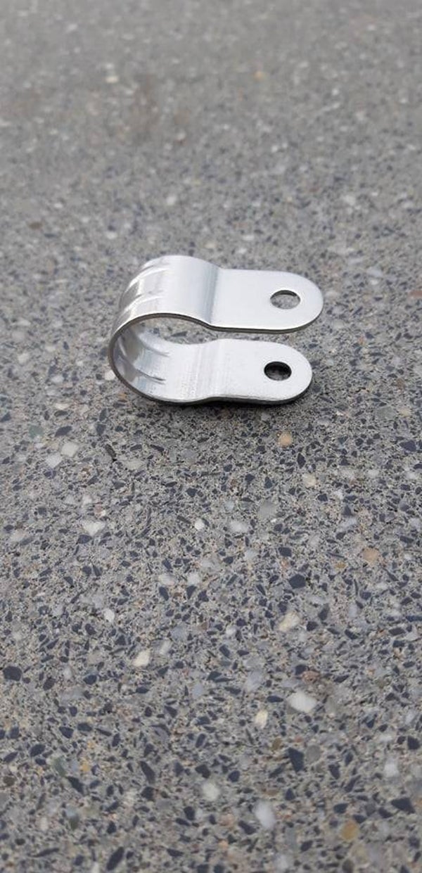 BEVESTIGINGSBEUGEL RVS 25MM
