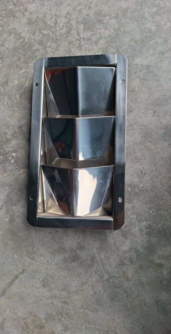 VENTILATIEROOSTER RVS