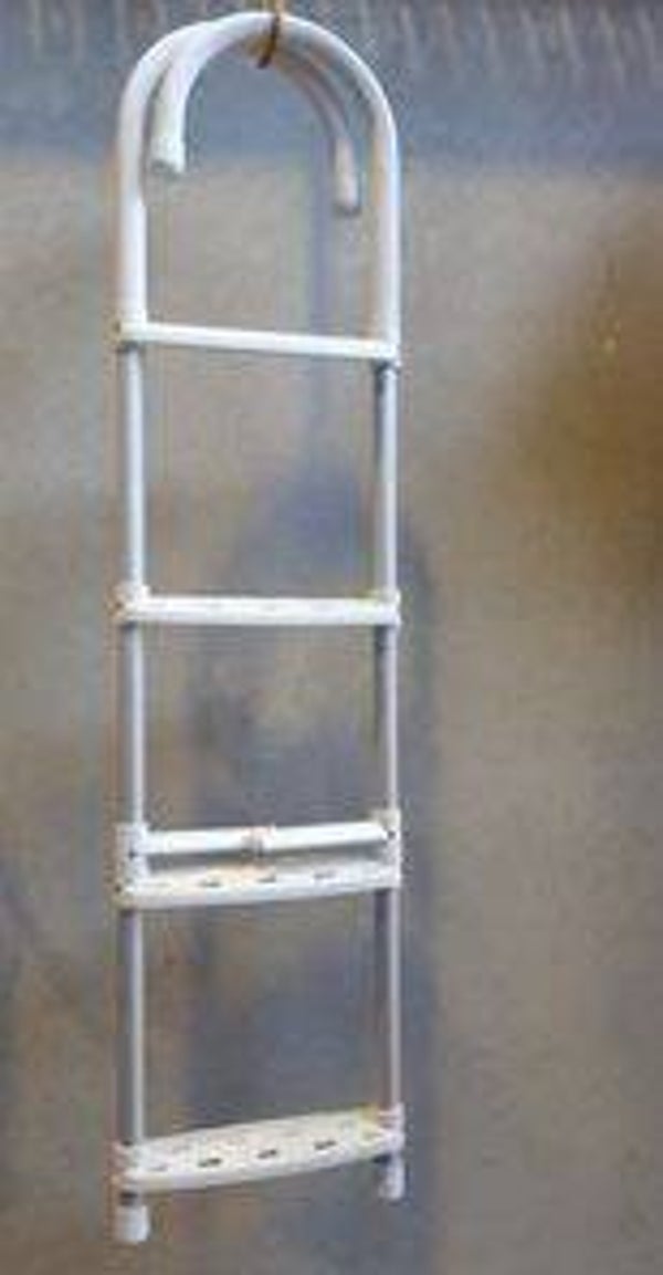 ZWEMTRAP ALUMINIUM 4 TREDEN