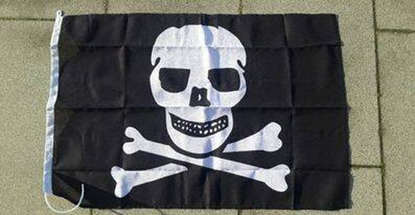 PIRATENVLAG 70 X 100 CM