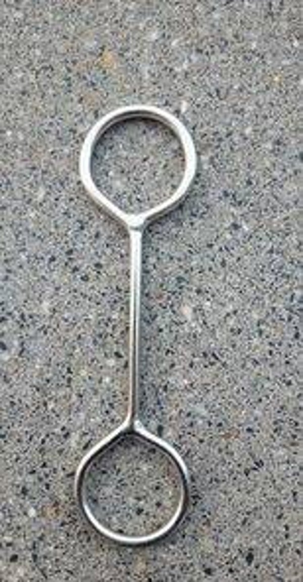 TRAPEZE RING MET 2 OGEN