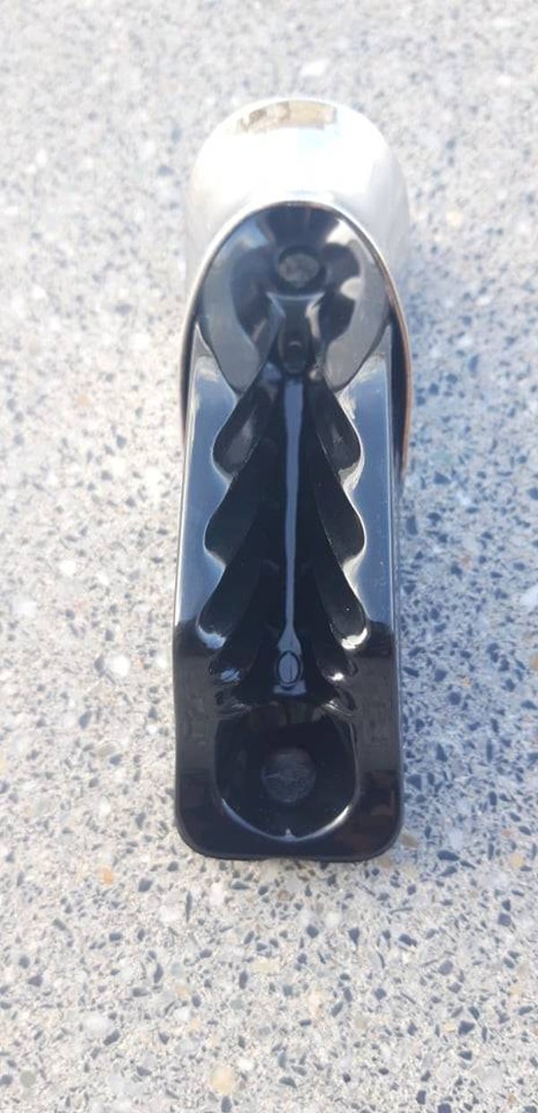 TOUWKLEM NYLON  MET RVS GELEIDEBEUGEL