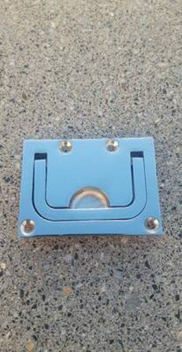 LUIKHANDGREEP INBOUW RVS 56 X 75 MM