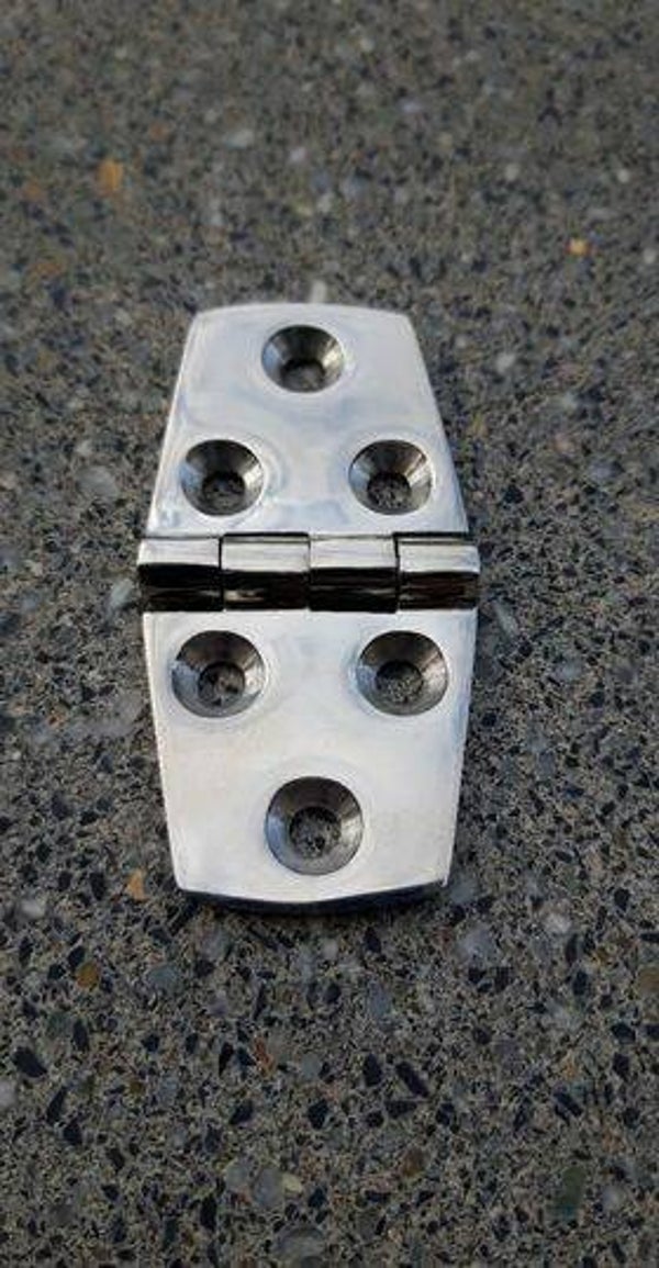 SCHARNIER RVS DIKTE 4MM - 76 x 38MM