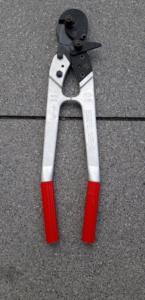 FELCO DRAAD EN KABELSCHAAR VOOR STAALDRAAD C 108