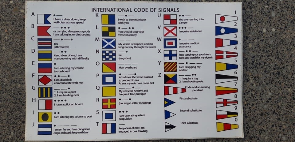 STICKER MET SEINVLAGGEN