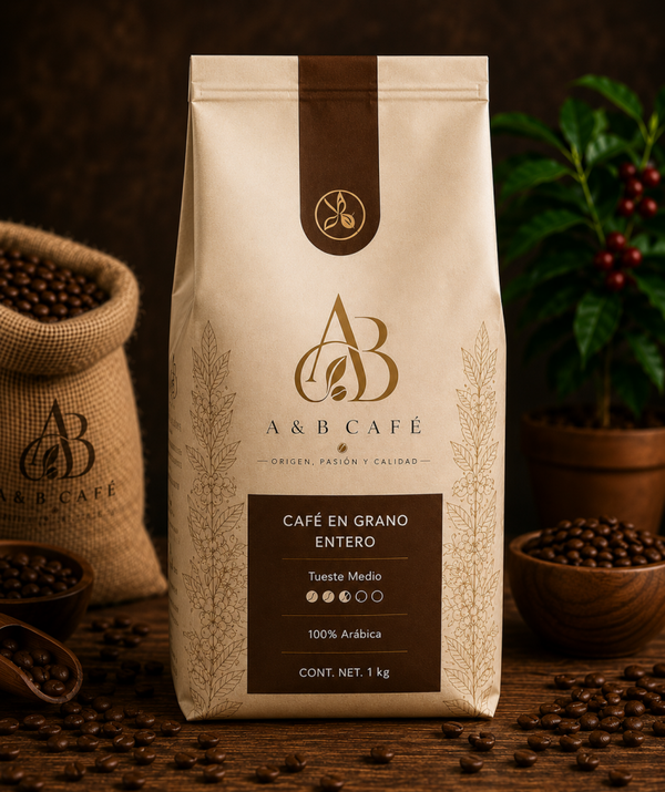 Café en grano molido 1k