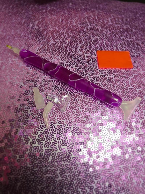 Resin drill pen with adapters