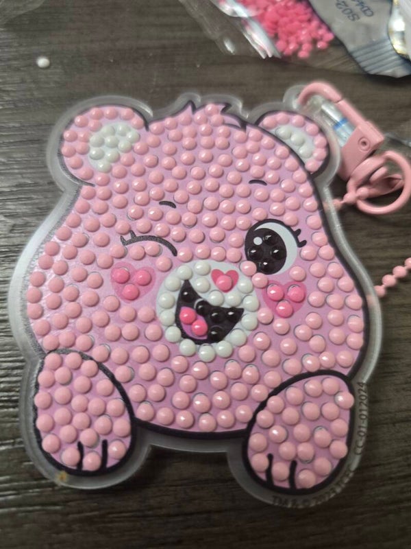 Care bear Diamond Painting key chain