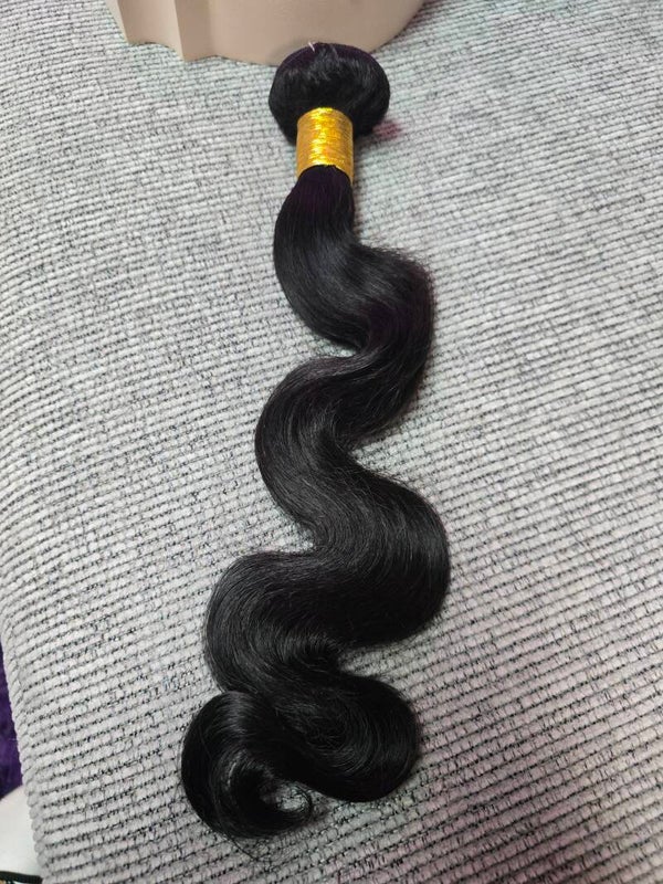 20" Wavy Human Hair Bundle
