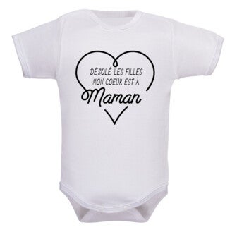 Body " Désolé les filles mon coeur est à Maman "
