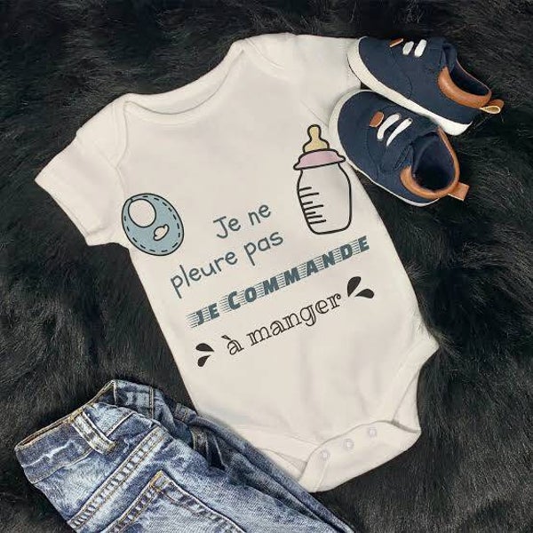 Body " Je ne pleure pas je commande à manger "