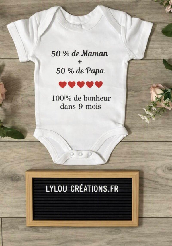 Body " 50 % Maman + 50% Papa... "