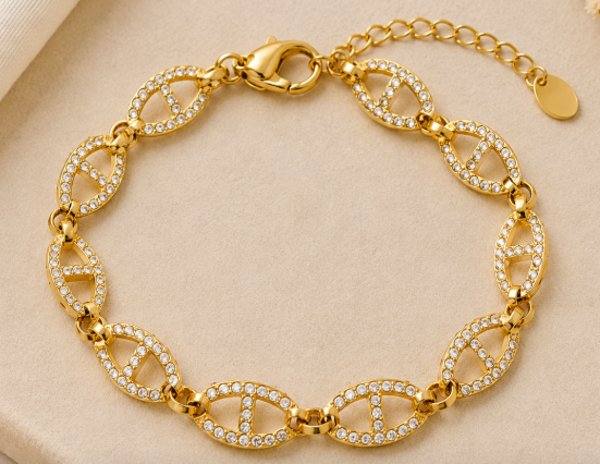 DD strass armband