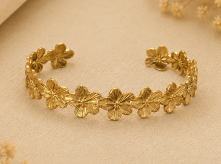 Flower bangel