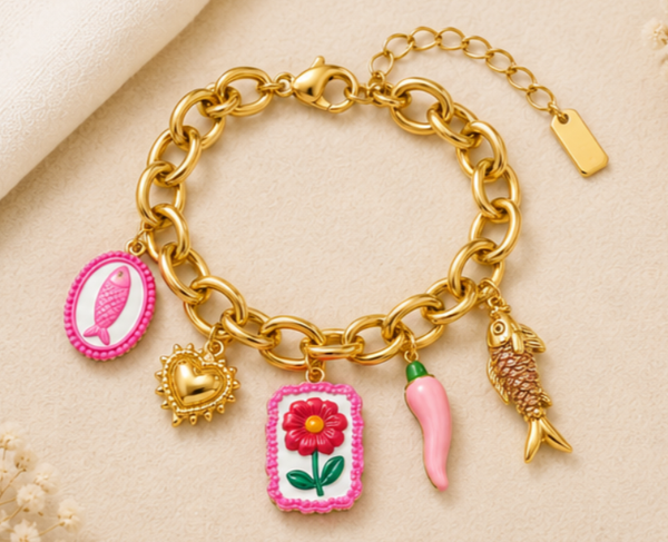 Flowels bedel armband