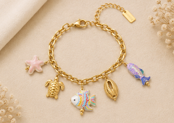 Sealife bedel armband