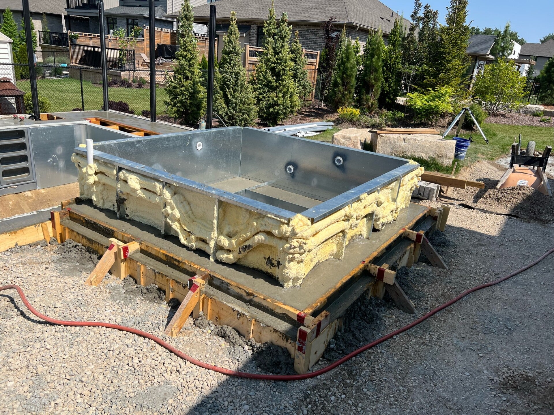 spa construction, Woodstock