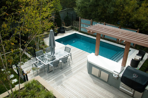 concrete plunge pool, Waterloo