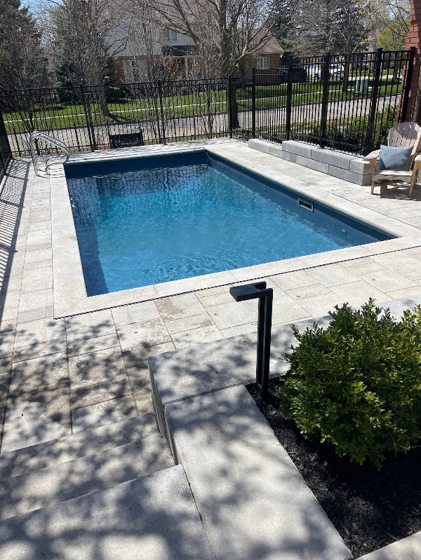 corner lot pool, kitchener